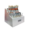 Cléopâtre® Holz-Pinseldisplay, 24 Fächer, 33 x 33 x 31 cm