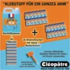 Cléopâtre Marine Klebstoff Schulpackung