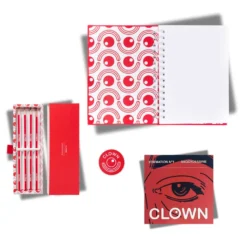 CLOWN ART Zeichenset mit Tragetasche