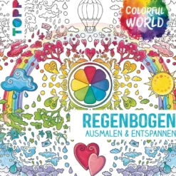 Colorful World - Regenbogen - Ausmalbuch