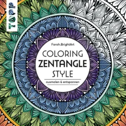 Coloring Zentangle-Style - Ausmalbuch