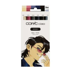COPIC® ciao MANGA, 6er-Sets