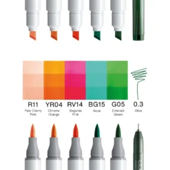 COPIC® ciao MANGA, 6er-Sets