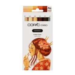 COPIC® Ciao Portrait 6er Sets, 5 Marker + Multiliner
