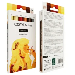COPIC® Ciao Portrait 6er Sets, 5 Marker + Multiliner
