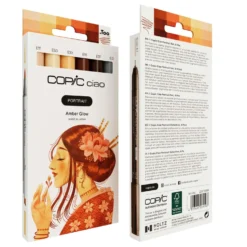 COPIC® Ciao Portrait 6er Sets, 5 Marker + Multiliner