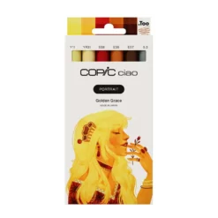 COPIC® Ciao Portrait 6er Sets, 5 Marker + Multiliner