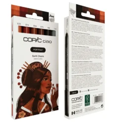 COPIC® Ciao Portrait 6er Sets, 5 Marker + Multiliner