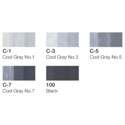 COPIC® ciao 5+1 Set, Grautöne