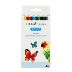 COPIC® ciao 5+1 Set Leuchtende Farben