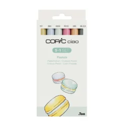COPIC® ciao 5+1 Set, Pastellfarben