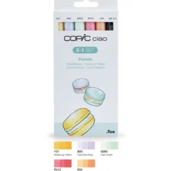 COPIC® ciao 5+1 Set, Pastellfarben