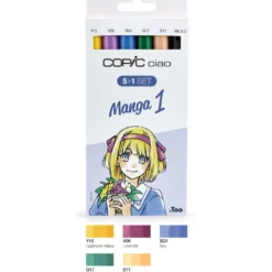 COPIC® ciao 5+1 Sets Manga