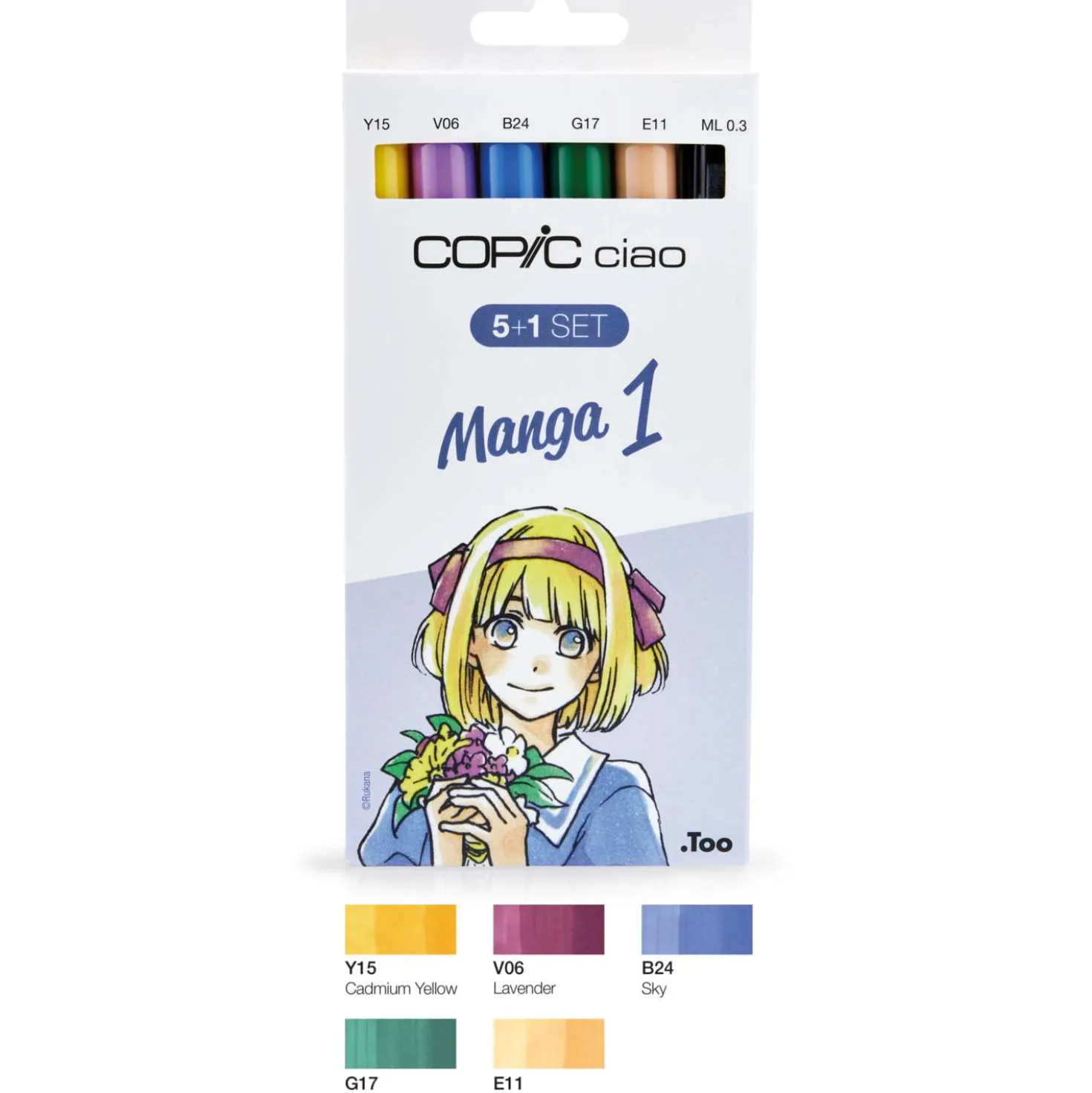 COPIC® ciao 5+1 Sets Manga