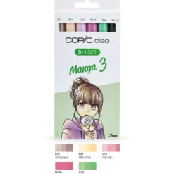 COPIC® ciao 5+1 Sets Manga