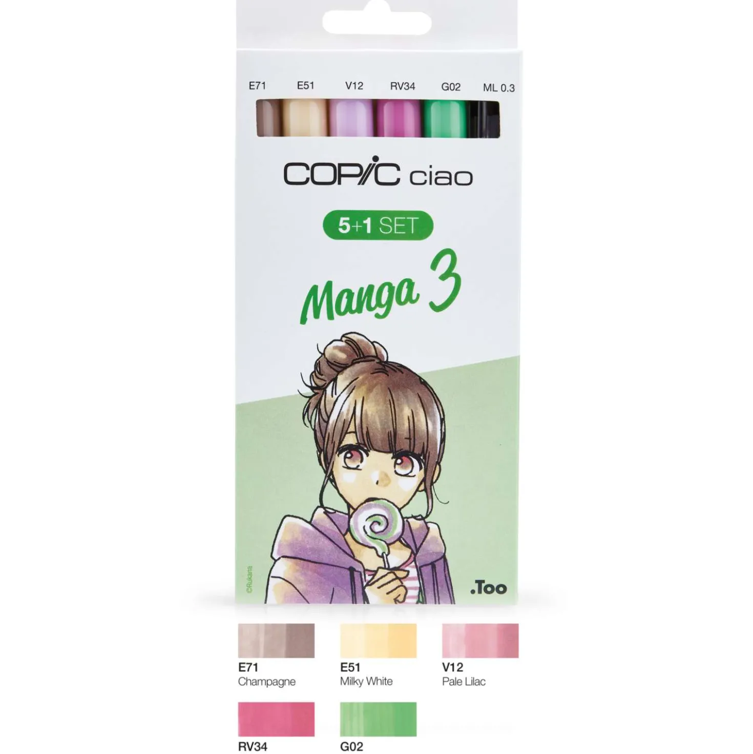 COPIC® ciao 5+1 Sets Manga