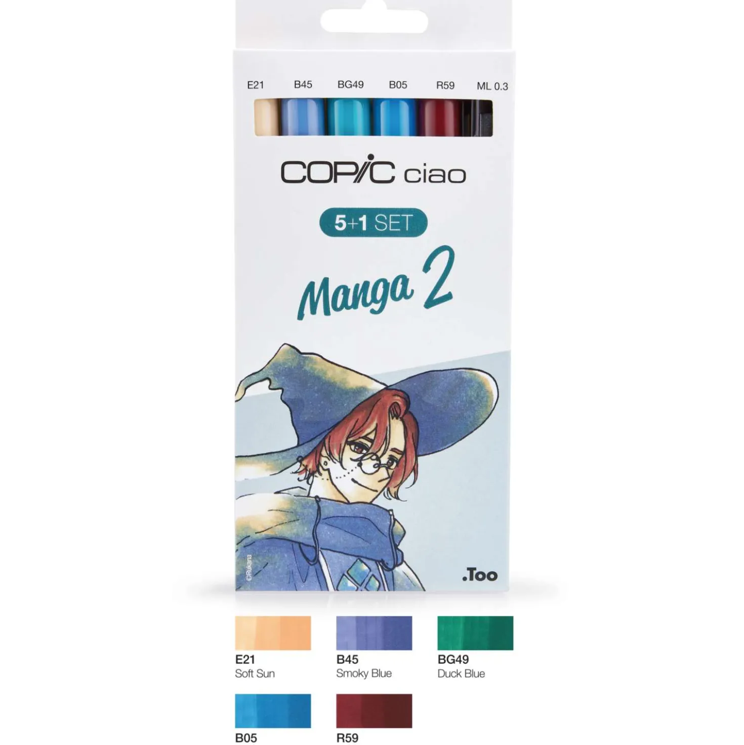 COPIC® ciao 5+1 Sets Manga
