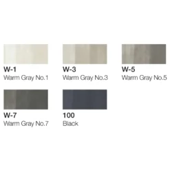 COPIC® ciao 5+1 Set Warme Grautöne