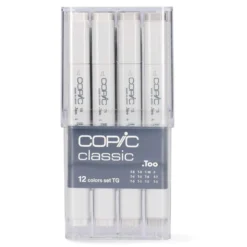 COPIC® classic Marker 12er Set TG Toner Gray