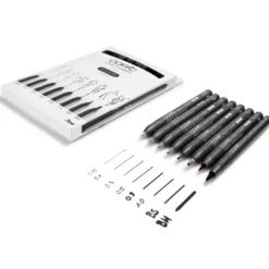 COPIC® Multiliner "Classic" Schwarz Set 8 Strichstärken
