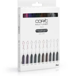 COPIC® Multiliner 10er-Set, farbig