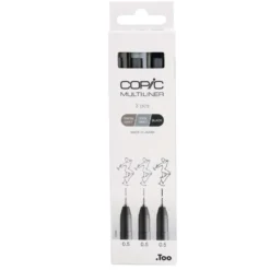 COPIC® Multiliner 3er-Set, grey/black