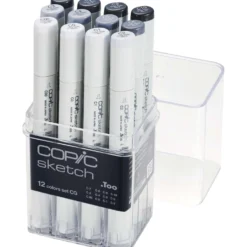 COPIC® sketch Marker 12er Grautöne-Set CG