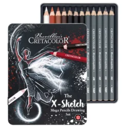 CRETACOLOR® The X-Sketch MEGA Künstlerstifte-Set