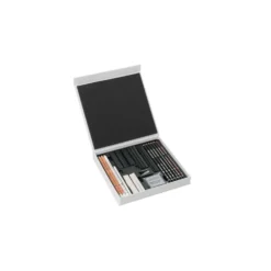 CRETACOLOR® Zeichen- und Skizzierset, Black & White Box