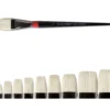 DALER-ROWNEY Georgian Borstenpinsel Serie 36, flach + kurz