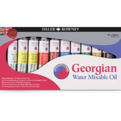 DALER-ROWNEY Georgian wassermischbare Ölfarben-Sets