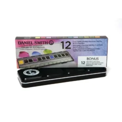 DANIEL SMITH Colors of Inspiration Aquarell-Set, 12 halbe Näpfchen