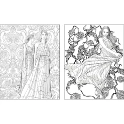 Das Fashion Malbuch für Erwachsene