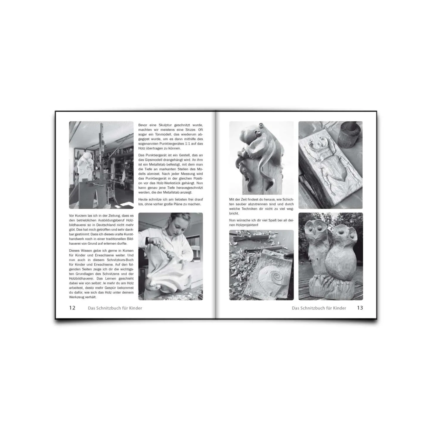 Das Schnitzbuch für Kinder – Mit Holzbildhauerei