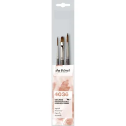 da Vinci COLINEO Serie 4036 Aquarellpinsel,3er-Set