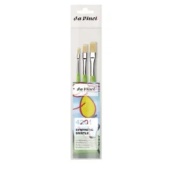 da Vinci FIT SYNTHETIC BRISTLE Acrylpinsel 3er-Set, Serie 4201