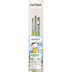 da Vinci FIT SYNTHETICS, Serie 4209 Schulpinsel-Set