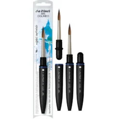 da Vinci GO COLINEO Reise-Aquarellpinsel, rund, extra spitz, Serie 8532