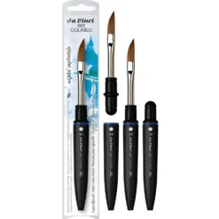 da Vinci GO COLINEO Reise-Aquarellpinsel, Schwertpinsel, Serie 8527