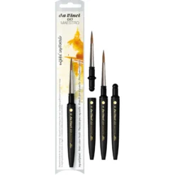 da Vinci GO MAESTRO Reise-Aquarellpinsel, rund, Serie 8510