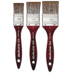 da Vinci GRIGIO SYNTHETICS, Serie 5096, breit Öl- und Acrylpinsel
