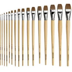 da Vinci Ölmalpinsel Serie 1768, Haar-Gussowpinsel