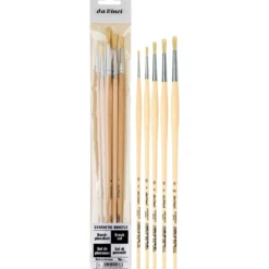da Vinci SYNTHETIC BRISTLE 5er-Set rund, Serie 5295