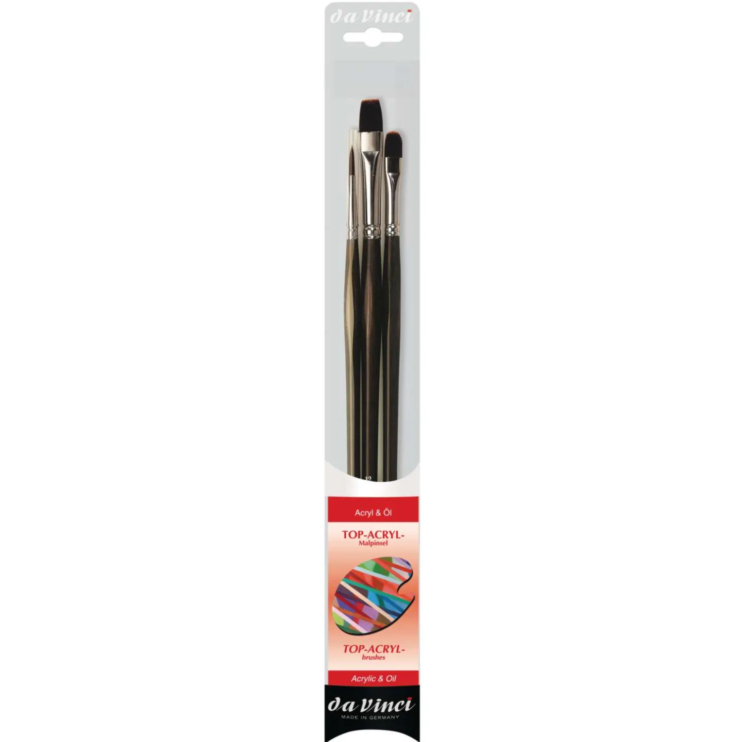 da Vinci TOP-ACRYL, Serie 4221 Acrylpinsel Set