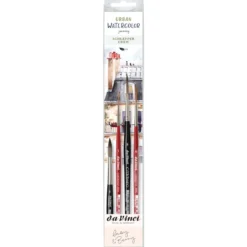 da Vinci URBAN WATERCOLOR JOURNEY SCHLEPPER CREW-Set, by May & Berry, Serie 5602