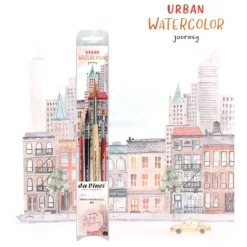 da Vinci Urban Watercolour Journey Set 5601