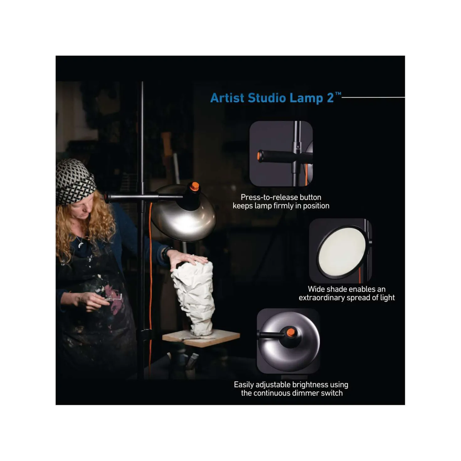 daylight™ LED Stehleuchte Artist Studio Lamp 2