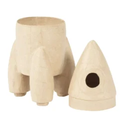 décopatch® Pappfigur Rakete Box