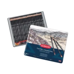 DERWENT Tinted Charcoal Kohlestifte-Sets