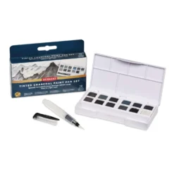 DERWENT TINTED CHARCOAL Paint Pan Set